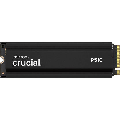 SSD M.2 2280 Crucial P510 1TB c/ Heatsink TLC NAND NVMe PCIe Gen 5.0x4