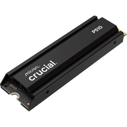 SSD M.2 2280 Crucial P510 1TB c/ Heatsink TLC NAND NVMe PCIe Gen 5.0x4
