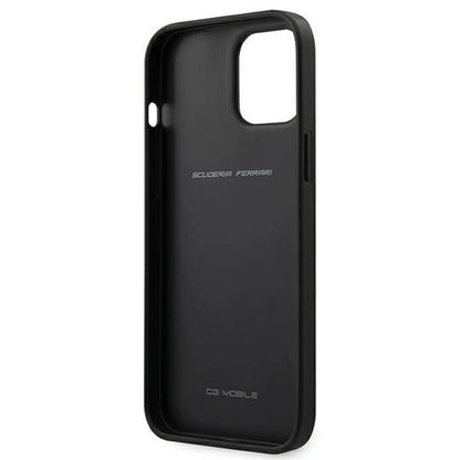 Ferrari FEOGOHCP12LBK iPhone 12 Pro Max 6.7" black/black hardcase Off Track Perforated_2