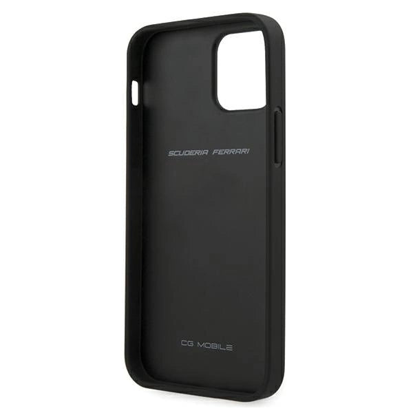 Ferrari FEOGOHCP12MBK iPhone 12/12 Pro 6.1" black/black hardcase Off Track Perforated_2
