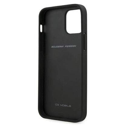 Ferrari FEOGOHCP12MBK iPhone 12/12 Pro 6.1" black/black hardcase Off Track Perforated_2