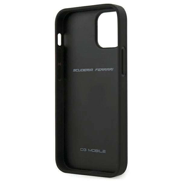 Ferrari FESPEHCP12SRE iPhone 12 mini 5.4" red/red hardcase On Track Perforated_7