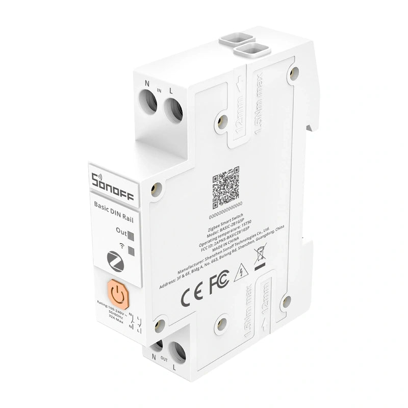 Smart switch SONOFF BASIC-ZB1GSP ZigBee_3