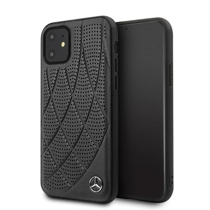 Mercedes MEHCP12SDIQBK iPhone 12 mini 5,4" czarny/black hardcase Bow Line_0