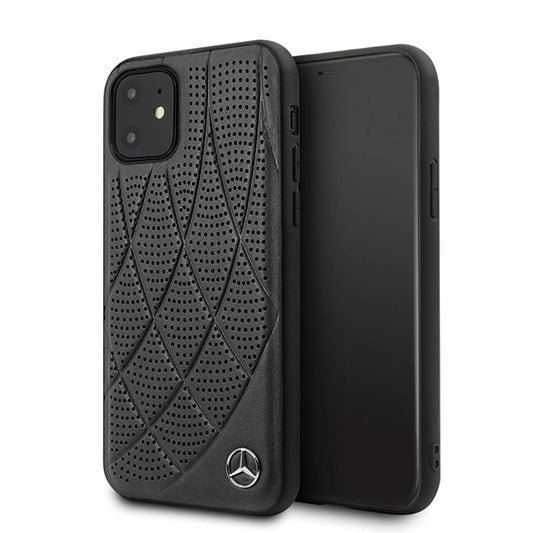 Mercedes MEHCP12SDIQBK iPhone 12 mini 5,4" czarny/black hardcase Bow Line_0