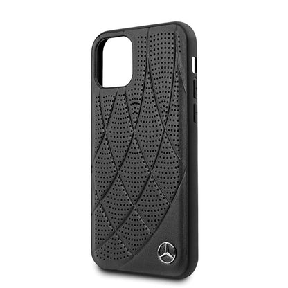 Mercedes MEHCP12SDIQBK iPhone 12 mini 5,4" czarny/black hardcase Bow Line_2