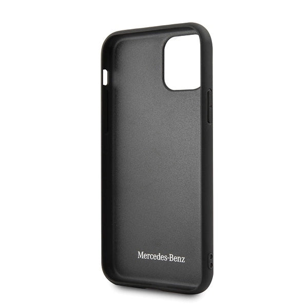 Mercedes MEHCP12SDIQBK iPhone 12 mini 5,4" czarny/black hardcase Bow Line_3