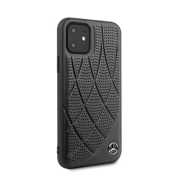 Mercedes MEHCP12SDIQBK iPhone 12 mini 5,4" czarny/black hardcase Bow Line_4