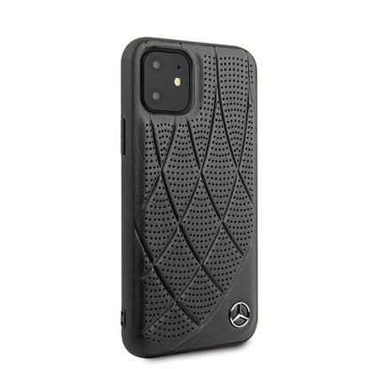 Mercedes MEHCP12SDIQBK iPhone 12 mini 5,4" czarny/black hardcase Bow Line_4