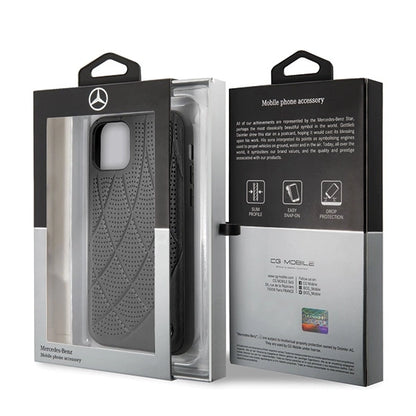 Mercedes MEHCP12SDIQBK iPhone 12 mini 5,4" czarny/black hardcase Bow Line_6