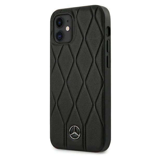 Mercedes MEHCP12SMULBK iPhone 12 mini 5,4" czarny/black hardcase Wave Line_1