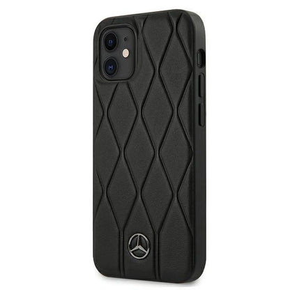 Mercedes MEHCP12SMULBK iPhone 12 mini 5,4" czarny/black hardcase Wave Line_1