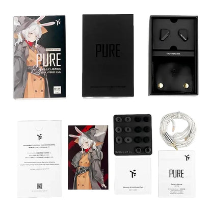 TRUTHEAR Pure Wired Headphones (Black)_4