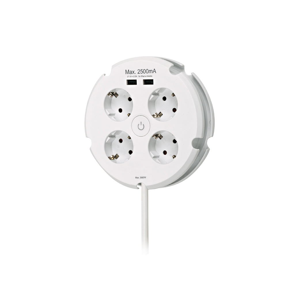 MÃºltipla base combi 4 saÃ­das + 2 usb_0