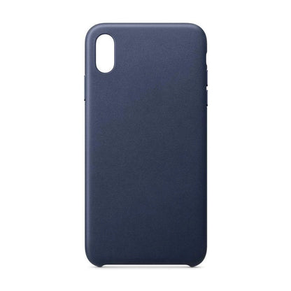 ECO Leather case cover for iPhone 12 Pro Max navy blue_0