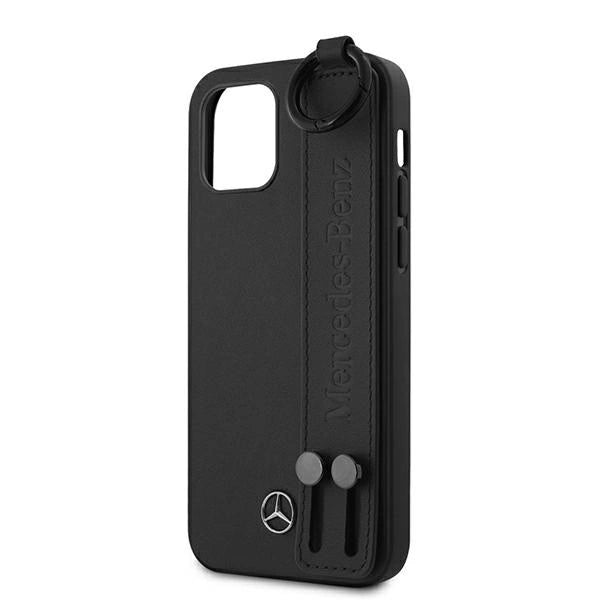 Mercedes MEHCP12SLSSBK iPhone 12 mini 5,4" czarny/black hardcase Strap Line_5