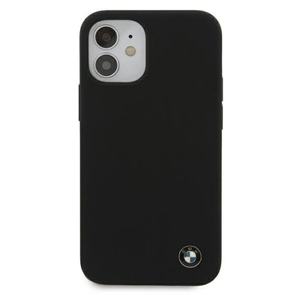 Etui BMW BMHCP12SSILBK iPhone 12 mini 5,4" czarny/black hardcase Silicone Signature_2
