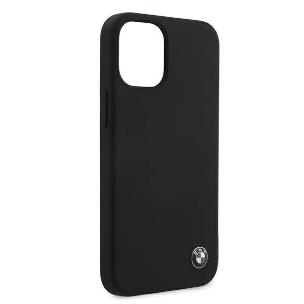 Etui BMW BMHCP12SSILBK iPhone 12 mini 5,4" czarny/black hardcase Silicone Signature_7