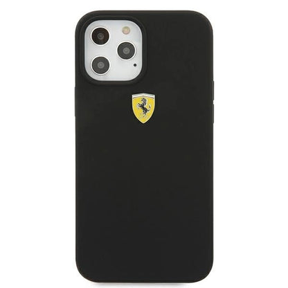 Ferrari FESSIHCP12LBK iPhone 12 Pro Max 6.7" black/black hardcase On Track Silicone_2