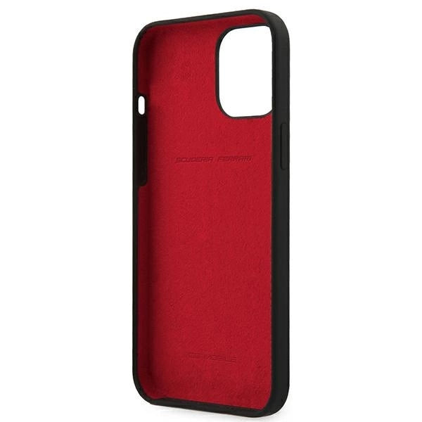 Ferrari FESSIHCP12LBK iPhone 12 Pro Max 6.7" black/black hardcase On Track Silicone_6