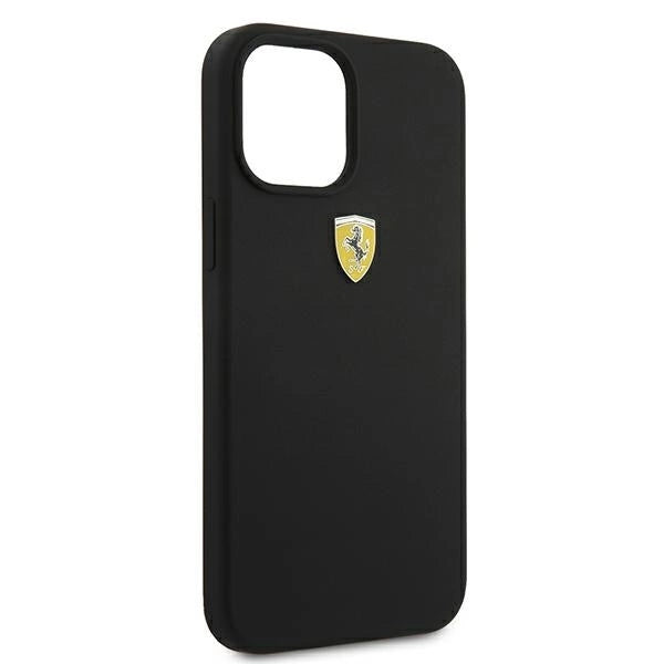 Ferrari FESSIHCP12LBK iPhone 12 Pro Max 6.7" black/black hardcase On Track Silicone_7