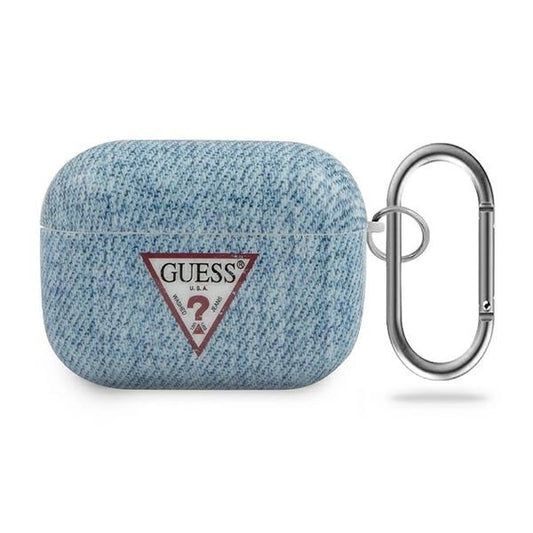 Guess GUACAPTPUJULLB AirPods Pro cover blue/light blue Jeans Collection_0