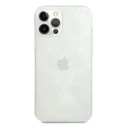 Guess GUHCP12L3D4GTR iPhone 12 Pro Max 6.7" transparent hardcase 4G 3D Pattern Collection_2