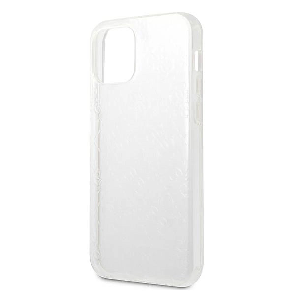 Guess GUHCP12L3D4GTR iPhone 12 Pro Max 6.7" transparent hardcase 4G 3D Pattern Collection_5