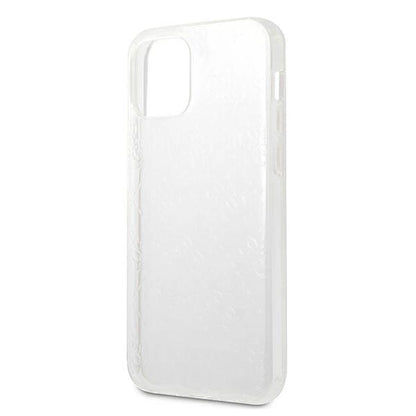 Guess GUHCP12L3D4GTR iPhone 12 Pro Max 6.7" transparent hardcase 4G 3D Pattern Collection_5