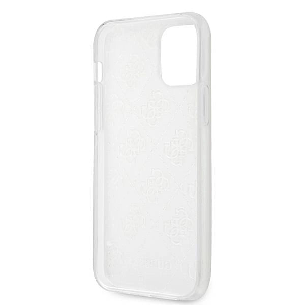 Guess GUHCP12L3D4GTR iPhone 12 Pro Max 6.7" transparent hardcase 4G 3D Pattern Collection_6