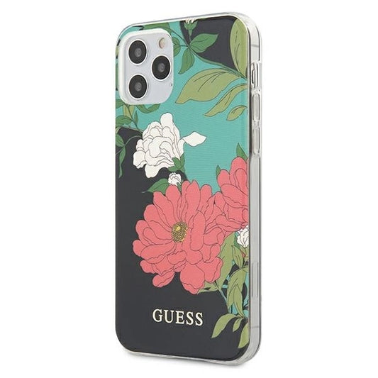 Guess GUHCP12LIMLFL01 iPhone 12 Pro Max 6.7" black/black N°1 Flower Collection_0