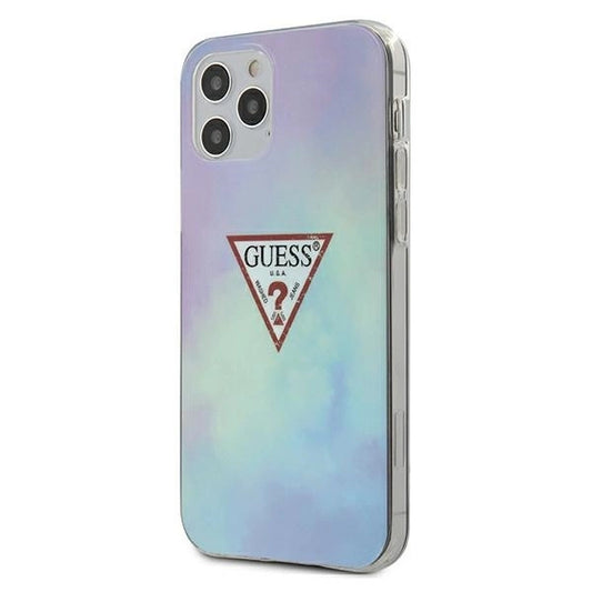 Guess GUHCP12LPCUMCGC02 iPhone 12 Pro Max 6.7" blue/blue hardcase Tie & Dye Collection_0