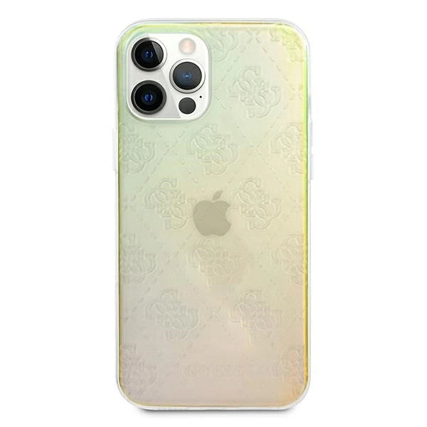 Guess GUHCP12M3D4GIRBL iPhone 12/12 Pro 6.1" iridescent/iridescent hardcase 4G 3D Pattern Collection_2
