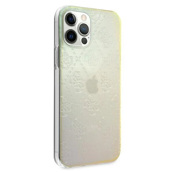 Guess GUHCP12M3D4GIRBL iPhone 12/12 Pro 6.1" iridescent/iridescent hardcase 4G 3D Pattern Collection_3