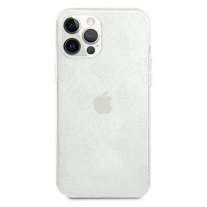 Guess GUHCP12M3D4GTR iPhone 12/12 Pro 6.1" transparent hardcase 4G 3D Pattern Collection_2