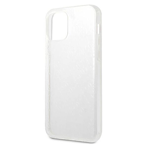 Guess GUHCP12M3D4GTR iPhone 12/12 Pro 6.1" transparent hardcase 4G 3D Pattern Collection_5