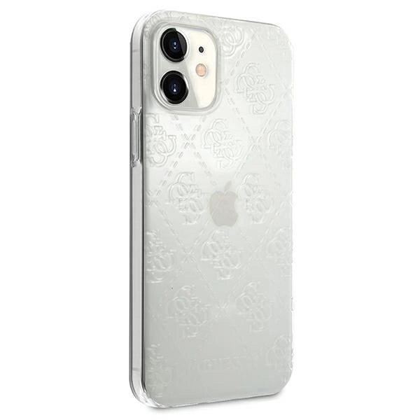 Guess GUHCP12S3D4GTR iPhone 12 mini 5.4" transparent hardcase 4G 3D Pattern Collection_3