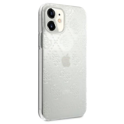 Guess GUHCP12S3D4GTR iPhone 12 mini 5.4" transparent hardcase 4G 3D Pattern Collection_3