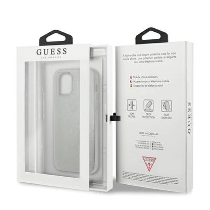 Guess GUHCP12S3D4GTR iPhone 12 mini 5.4" transparent hardcase 4G 3D Pattern Collection_7