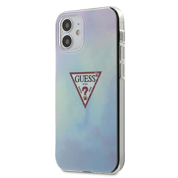 Guess GUHCP12SPCUMCGC02 iPhone 12 mini 5.4" blue/blue hardcase Tie & Dye Collection_0