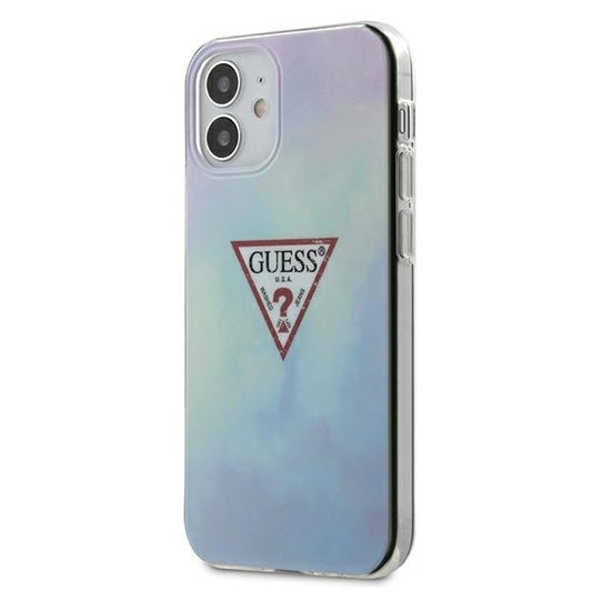 Guess GUHCP12SPCUMCGC02 iPhone 12 mini 5.4" blue/blue hardcase Tie & Dye Collection_0