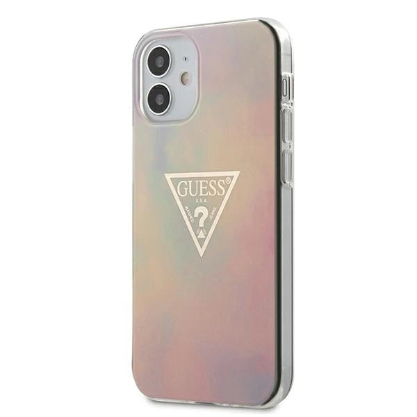 Guess GUHCP12SPCUMCGG01 iPhone 12 mini 5.4" pink/pink hardcase Tie & Dye Collection_0