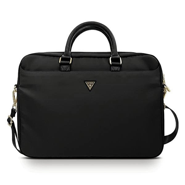 Guess Nylon Triangle Logo bag for a 16" laptop - black_0