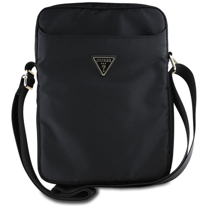 Guess Bag GUTB10NTMLBK 10" black/black Nylon Triangle Logo_0