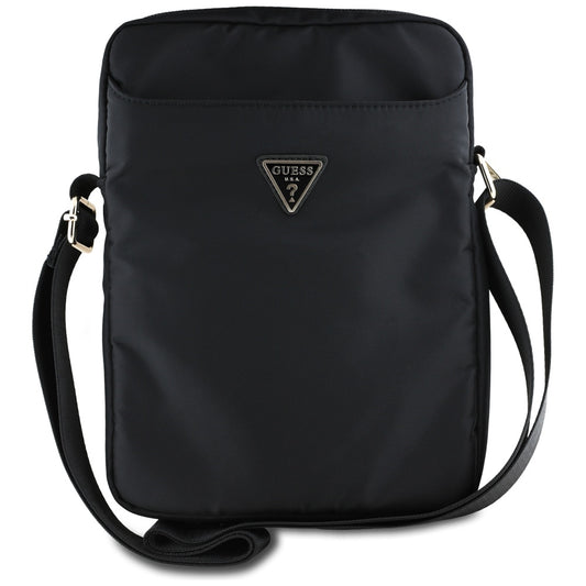 Guess Bag GUTB10NTMLBK 10" black/black Nylon Triangle Logo_0