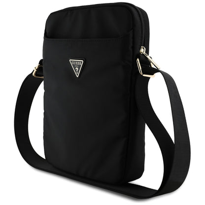 Guess Bag GUTB10NTMLBK 10" black/black Nylon Triangle Logo_1