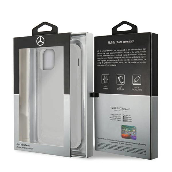 Mercedes MEHCP12LARCT iPhone 12 Pro Max 6,7" clear hardcase Transparent Line_7