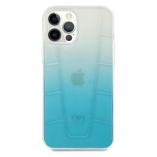 Mercedes MEHCP12MCLGBL iPhone 12/12 Pro 6,1" niebieski/blue hardcase Transparent Line_2