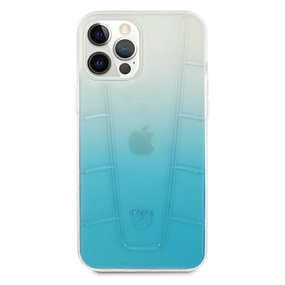 Mercedes MEHCP12MCLGBL iPhone 12/12 Pro 6,1" niebieski/blue hardcase Transparent Line_2