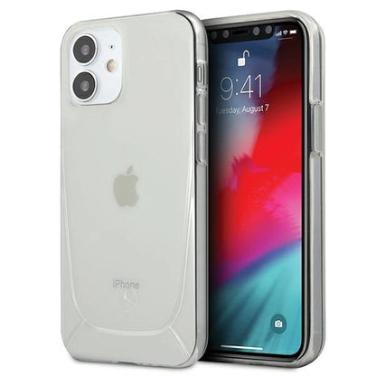 Mercedes MEHCP12SARCT iPhone 12 mini 5,4" clear hardcase Transparent Line_0